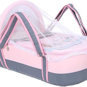 Carrycot Train Baby Pink