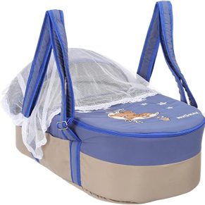 baby carrycot movable bed moon blue 151