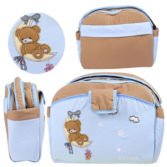 baby diaper shoulder bag dimension 33*43*18 cm